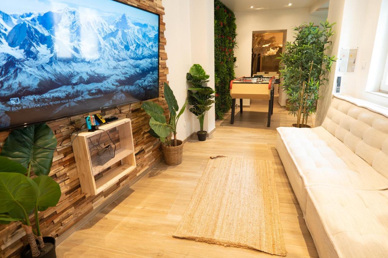 Capsule Thailande I Sauna I Balneo I Console I Jeux En Bois I Cinema I Cour Interieure Trith-Saint-Leger المظهر الخارجي الصورة