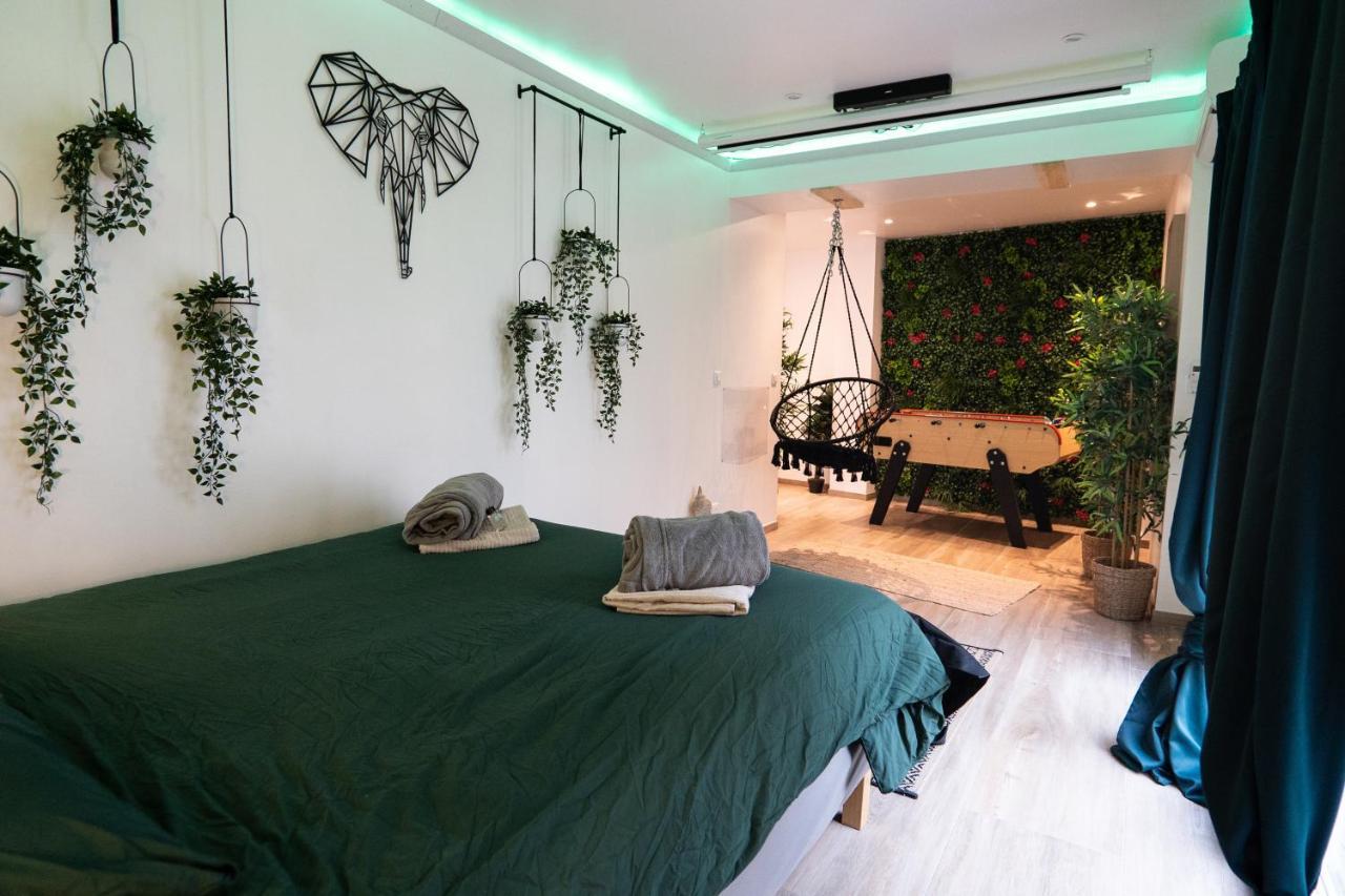 Capsule Thailande I Sauna I Balneo I Console I Jeux En Bois I Cinema I Cour Interieure Trith-Saint-Leger المظهر الخارجي الصورة