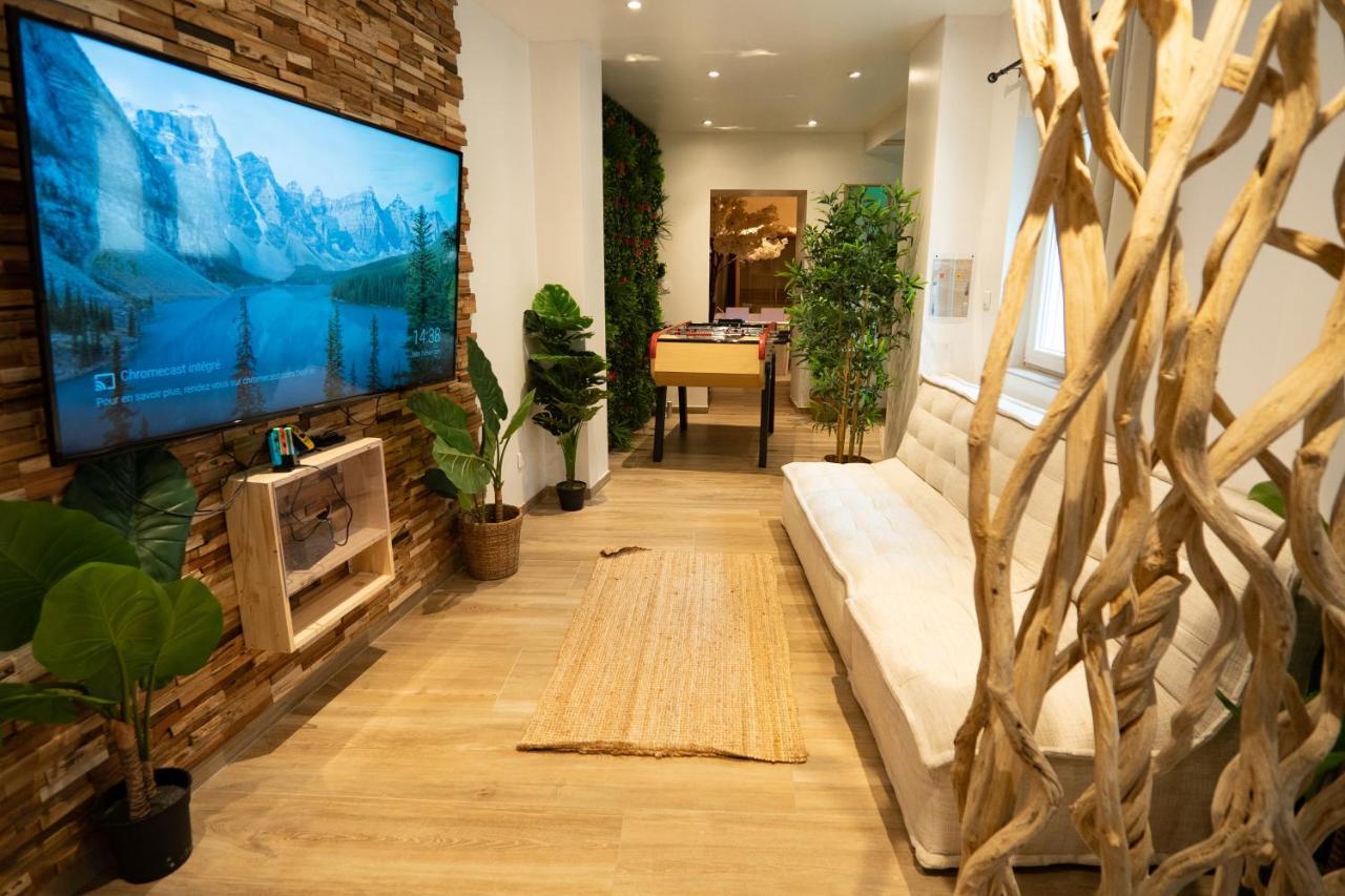 Capsule Thailande I Sauna I Balneo I Console I Jeux En Bois I Cinema I Cour Interieure Trith-Saint-Leger المظهر الخارجي الصورة